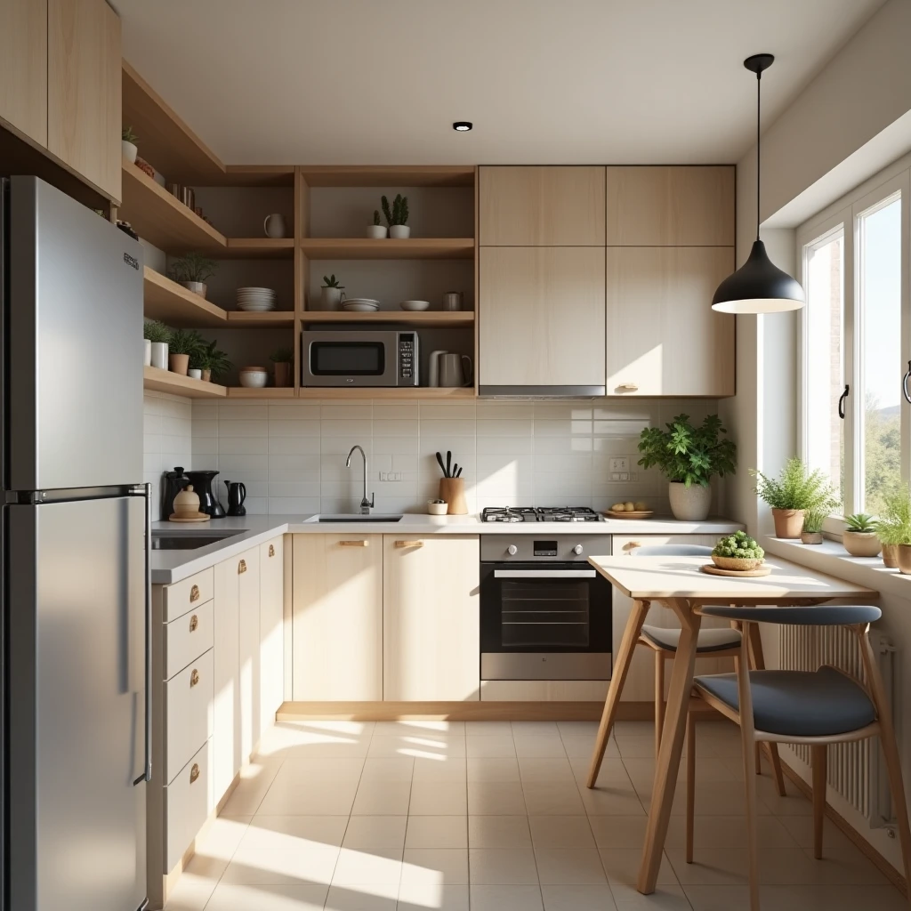 Modern shared kitchen